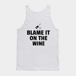 Wine lover Tank Top